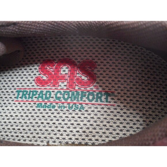 NWOB SAS Women's Brown Size 7W Shoe Tie Tri-pad comfort Free Time Sneaker - Picture 6 of 11